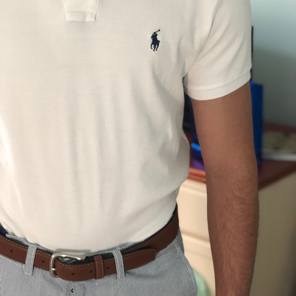 White Polo by Ralph Lauren